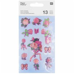 Cover Puffy Sticker La Vie en Rose, Rosen