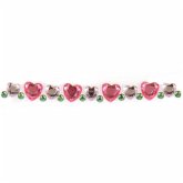 Tape Strass, Herzen, pastell, 1,9 x 50 cm