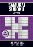 Samurai Sudoku Mittel - 35 Rätsel mit Lösungen