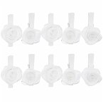 Clips Röschen, Weiß