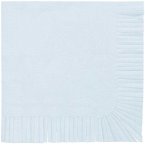 Servietten, Fransen, Blau, FSC MIX