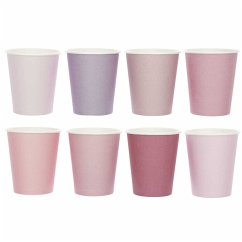 Cover Pappbecher Mix, Rosa, FSC MIX