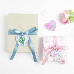 Cover Geschenkanhänger La Vie en Rose, Herzen FSC MIX