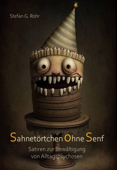 Cover Sahnetörtchen ohne Senf - Satiren zur Bewältigung von Alltagspsychosen (eBook, ePUB)