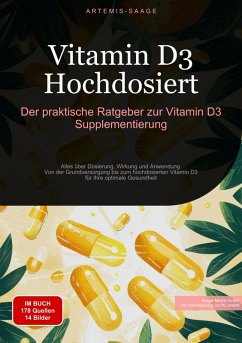 Vitamin D3 Hochdosiert: Der praktische Ratgeber zur Vitamin D3 Supplementierung (eBook, ePUB) Cover Vitamin D3 Hochdosiert: Der praktische Ratgeber zur Vitamin D3 Supplementierung (eBook, ePUB)