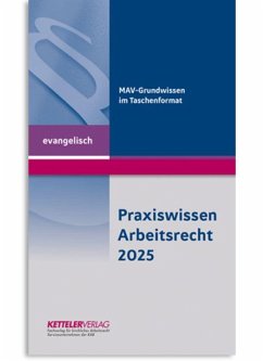 Cover Praxiswissen Arbeitsrecht 2025 evangelisch