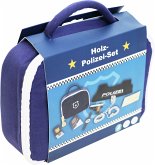 Holz Polizei-Set 10-teilig
