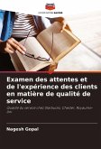 Examen des attentes et de l'expérience des clients en matière de qualité de service