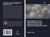 Het meten van de effectiviteit van de interne audit in de Albanese publieke sector Het meten van de effectiviteit van de interne audit in de Albanese publieke sector