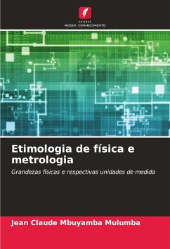 Etimologia de física e metrologia - Mbuyamba Mulumba, Jean Claude