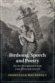 Birdsong, Speech and Poetry Birdsong, Speech and Poetry