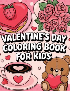 Cover Valentine's Day Coloring Book for Kids