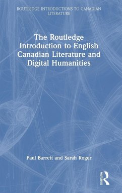 Cover The Routledge Introduction to English Canadian Literature and Digital Humanities