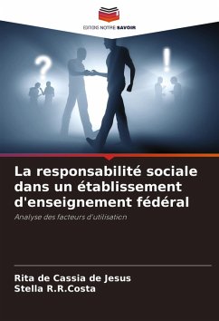 Cover La responsabilité sociale dans un établissement d'enseignement fédéral