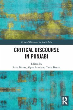 Cover Critical Discourse in Punjabi