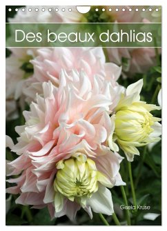 Des beaux dahlias (Calendrier mural 2025 DIN A4 horizontal), CALVENDO calendrier mensuel