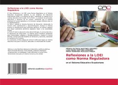 Cover Reflexiones a la LOEI como Norma Reguladora
