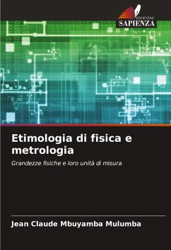 Cover Etimologia di fisica e metrologia