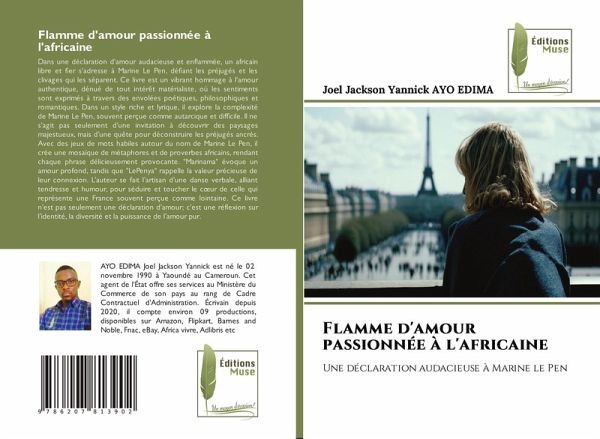 Flamme d'amour passionnée à l'africaine