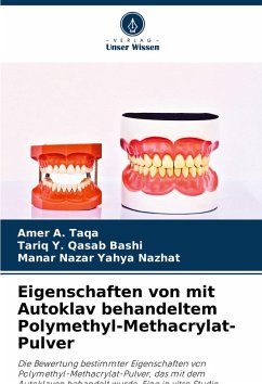 Cover Eigenschaften von mit Autoklav behandeltem Polymethyl-Methacrylat-Pulver