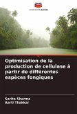 Optimisation de la production de cellulase à partir de différentes espèces fongiques Optimisation de la production de cellulase à partir de différentes espèces fongiques