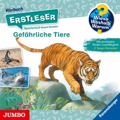 Cover Gefährliche Tiere [Wieso? Weshalb? Warum? ERSTLESER Folge 16] (MP3-Download)