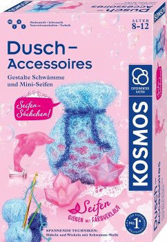 Cover KOSMOS 671600 - Dusch-Accessoires, Gestalte Schwämme und Seifen, Experimentierkasten mint