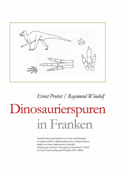 Dinosaurierspuren in Franken