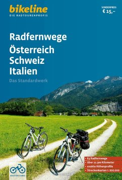 Cover Radfernwege Österreich, Schweiz, Italien