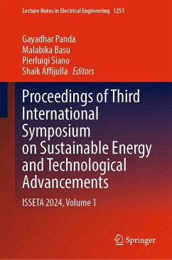 Proceedings of Third International Symposium on Sustainable Energy and Technological Advancements (eBook, PDF)