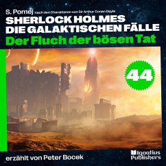 Cover Der Fluch der bösen Tat (Sherlock Holmes - Die galaktischen Fälle, Folge 44) (MP3-Download)