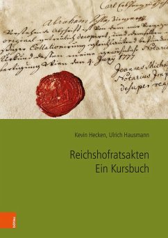 Cover Reichshofratsakten. Ein Kursbuch (eBook, PDF)
