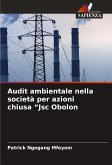 Audit ambientale nella società per azioni chiusa "Jsc Obolon Audit ambientale nella società per azioni chiusa "Jsc Obolon