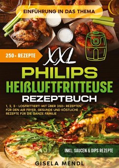 Cover XXL Philips Heißluftfritteuse Rezeptbuch