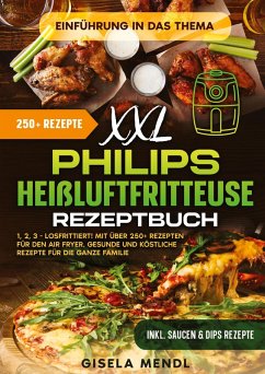 Cover XXL Philips Heißluftfritteuse Rezeptbuch