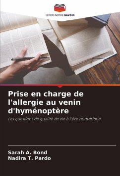 Cover Prise en charge de l'allergie au venin d'hyménoptère