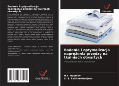 Cover Badanie i optymalizacja napr¿¿enia prz¿dzy na tkalniach otwartych