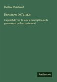 Du cancer de l'uterus