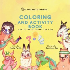 Cover Pineapple Friends Coloring and Activity Book
