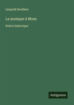 Cover La musique à Mons