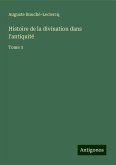 Histoire de la divination dans l'antiquité