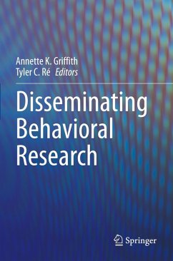 Cover Disseminating Behavioral Research