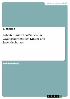 Cover Arbeiten mit Klient*innen im Zwangskontext des Kinder- und Jugendschutzes (eBook, PDF)