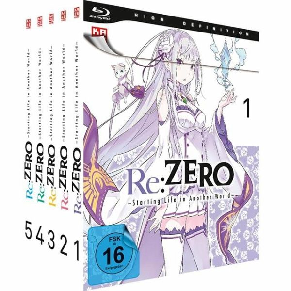 Re:ZERO Start Life Another World Staffel 1 - Gesamtausgabe - Bundle - Vol. 1-5 Re:ZERO Start Life Another World Staffel 1 - Gesamtausgabe - Bundle - Vol. 1-5