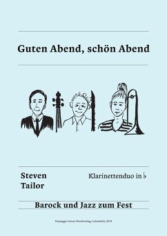 Cover Guten Abend, schön Abend: Ausgabe für Klarinettenduo (eBook, ePUB)
