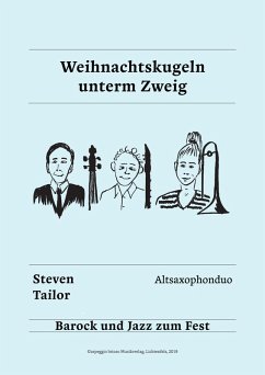 Cover Weihnachtskugeln unterm Zweig: Ausgabe für Altsaxophonduo (eBook, ePUB)
