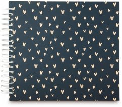 Cover Hama Lovely Spiral blau 28x24 50 weiße Seiten 7702