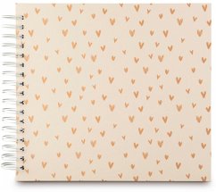 Hama Lovely Spiral beige 28x24 50 weiße Seiten 7701