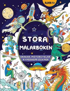 Cover Stora målarboken för pojkar
