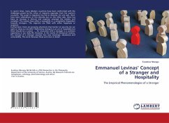 Cover Emmanuel Levinas' Concept of a Stranger and Hospitality